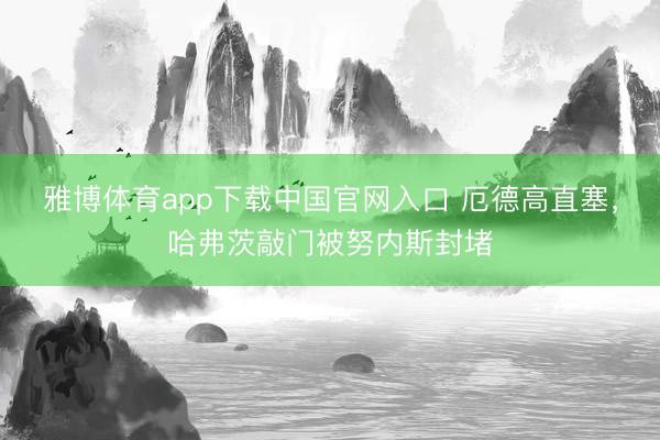 雅博体育app下载中国官网入口 厄德高直塞，哈弗茨敲门被努内斯封堵