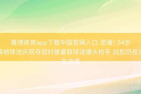 雅博体育app下载中国官网入口 悲催! 34岁阿森纳球迷庆祝夺冠时被曼联球迷爆头枪手 凶犯仍在逃遁